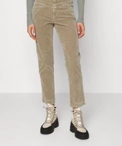 CLOSED Femme PEDAL PUSHER Pantalon Classique Muddy Beige