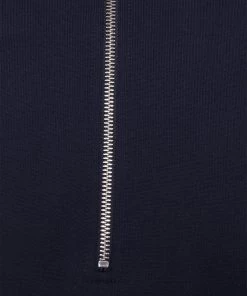 CLOSED RELAXED HALF ZIP Sweatshirt Dark Night Homme 7 CLOSED RELAXED HALF ZIP Sweatshirt Dark Night Homme -Promos CLOSED Magasin 01e26b26092c400ab59b8669866798d3