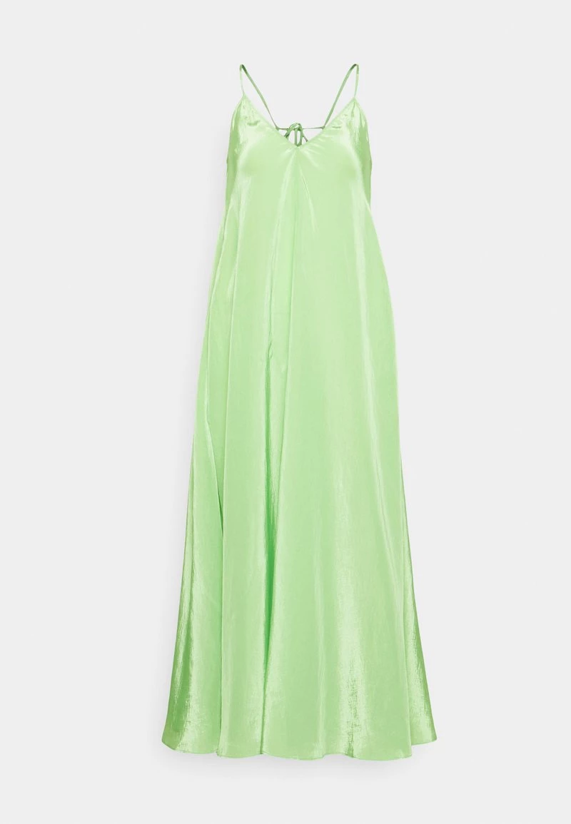 CLOSED Femme BIAS CUT SLIP DRESS Robe De Jour Apple Green 3 CLOSED Femme BIAS CUT SLIP DRESS Robe De Jour Apple Green