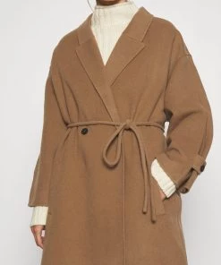 CLOSED NIAMH Manteau Classique Dark Tan Femme 13 CLOSED NIAMH Manteau Classique Dark Tan Femme -Promos CLOSED Magasin 0326d05dafc24fd08bfdeef7acbac60c