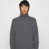 CLOSED Homme TURTLENECK JUMPER Pullover Dark Grey Melange 1 CLOSED Homme TURTLENECK JUMPER Pullover Dark Grey Melange -Promos CLOSED Magasin 03424cbc347f4dc998186bb3b3781ab2