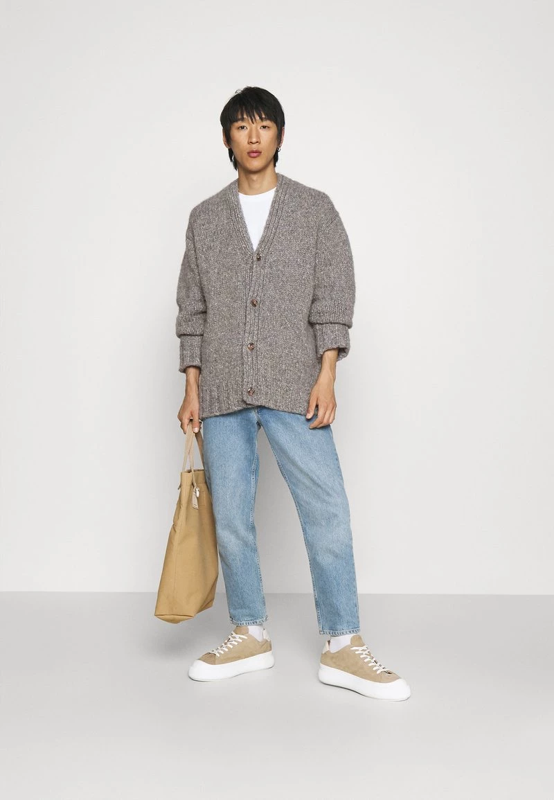 CLOSED CARDIGAN Gilet Light Grey Melange Homme 4 CLOSED CARDIGAN Gilet Light Grey Melange Homme – Image 2