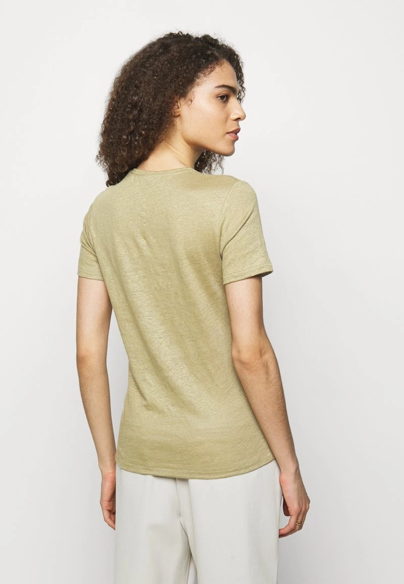 CLOSED WOMENS DELETION LIST T Shirt Basique Green Bark Femme 5 CLOSED WOMENS DELETION LIST T Shirt Basique Green Bark Femme – Image 3