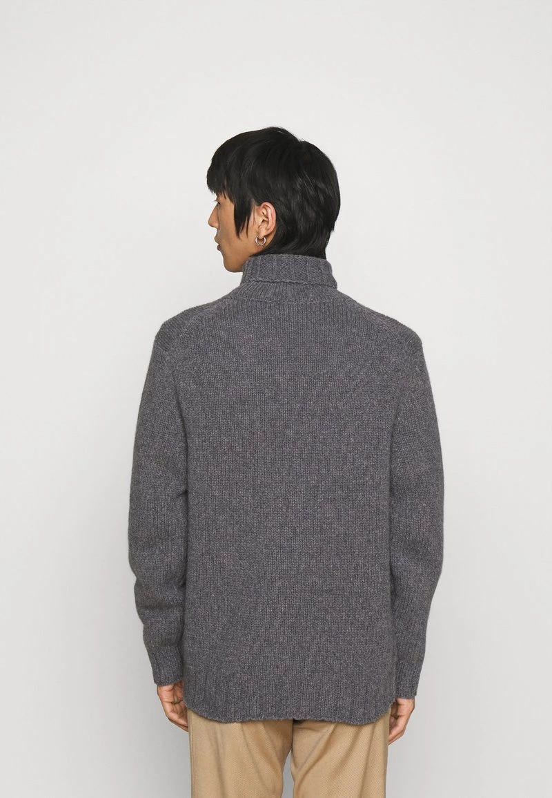 CLOSED Homme TURTLENECK JUMPER Pullover Dark Grey Melange 5 CLOSED Homme TURTLENECK JUMPER Pullover Dark Grey Melange – Image 3