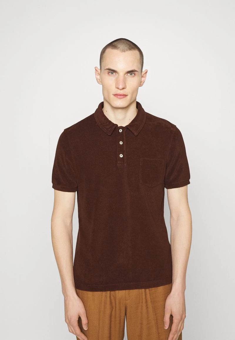 CLOSED Homme SHORT SLEEVE Polo Brazil Nut 3 CLOSED Homme SHORT SLEEVE Polo Brazil Nut