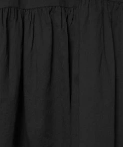 CLOSED Femme TIERED MAXI DRESS Robe Longue Black -Promos CLOSED Magasin 09144e3183f24f11bd47d7bc596eaa28