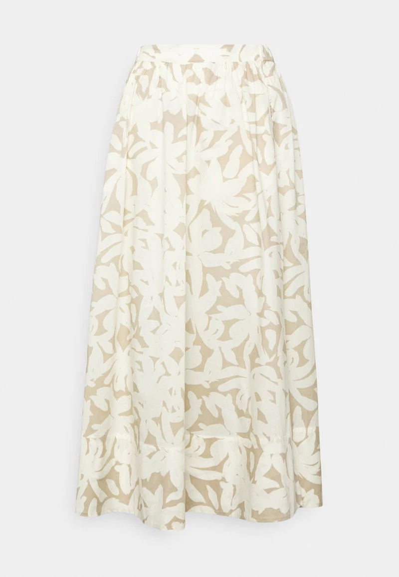 CLOSED PRINTED FULL SKIRT Jupe Crayon Grain Beige Femme 3 CLOSED PRINTED FULL SKIRT Jupe Crayon Grain Beige Femme