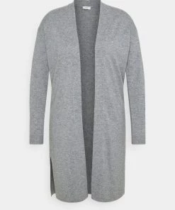 CLOSED WOMEN LONG CARDIGAN Gilet Grey Heather Melange Femme