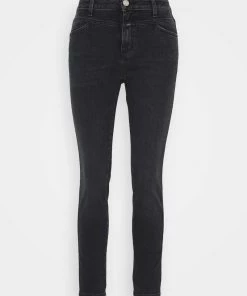 CLOSED PUSHER Jeans Skinny Dark Grey Femme