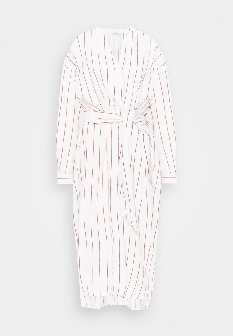 CLOSED LACEY Robe De Jour Off White/red Femme 3 CLOSED LACEY Robe De Jour Off White/red Femme