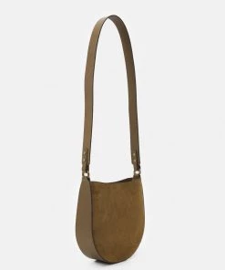 CLOSED HALF ROUND BAG Sac Bandoulière Green Umber Femme 7 CLOSED HALF ROUND BAG Sac Bandoulière Green Umber Femme -Promos CLOSED Magasin 0ba8c16704c0458bb0fd3ad0925d3a5d