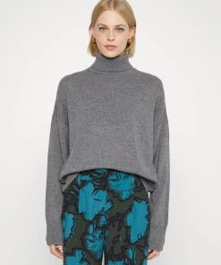 CLOSED Femme Pullover Dark Grey Melange