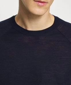 CLOSED Homme RAGLAN CREW NECK JUMPER Pullover Dark Night 13 CLOSED Homme RAGLAN CREW NECK JUMPER Pullover Dark Night -Promos CLOSED Magasin 0cc80062f5744cc0b988f9cb86254b0a