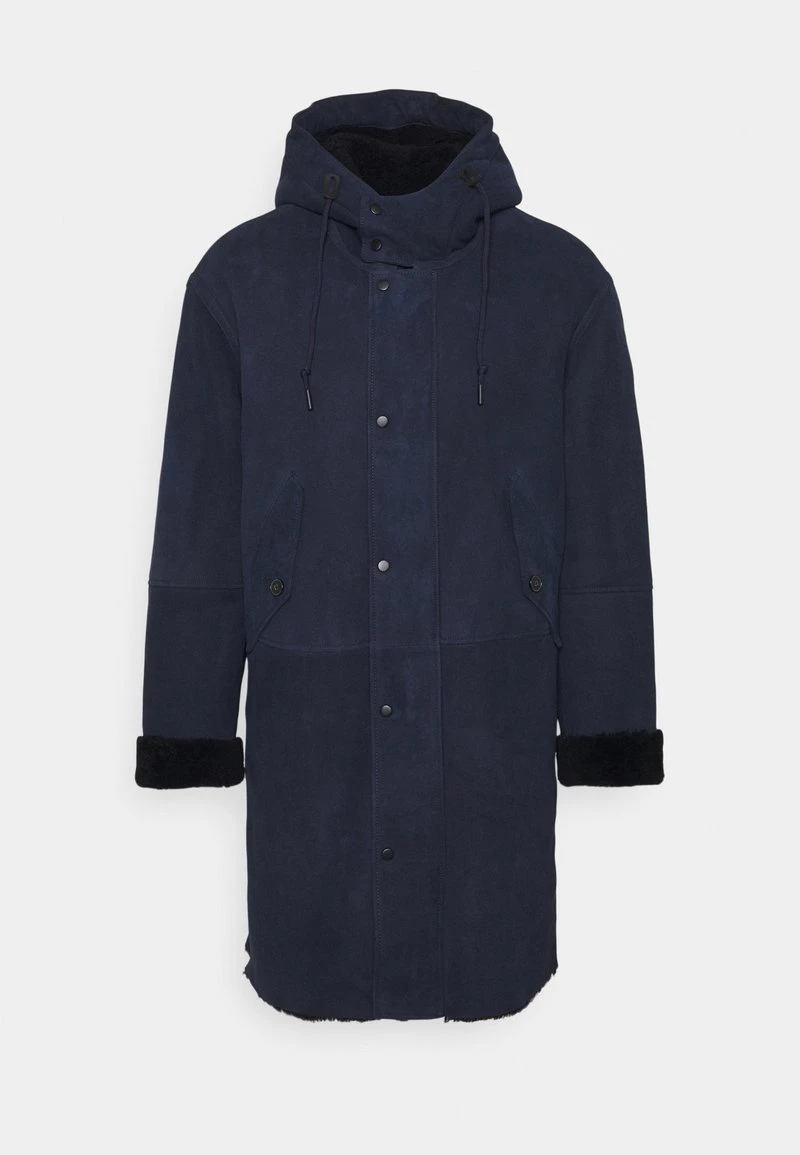 CLOSED Homme SHEARLING Veste D'hiver Dark Indigo 7 CLOSED Homme SHEARLING Veste D'hiver Dark Indigo – Image 5