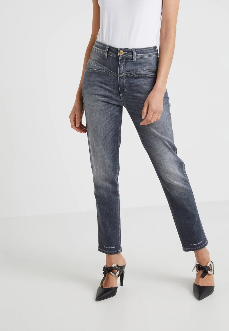 CLOSED Femme PEDAL PUSHER Jean Boyfriend Mid Grey 3 CLOSED Femme PEDAL PUSHER Jean Boyfriend Mid Grey