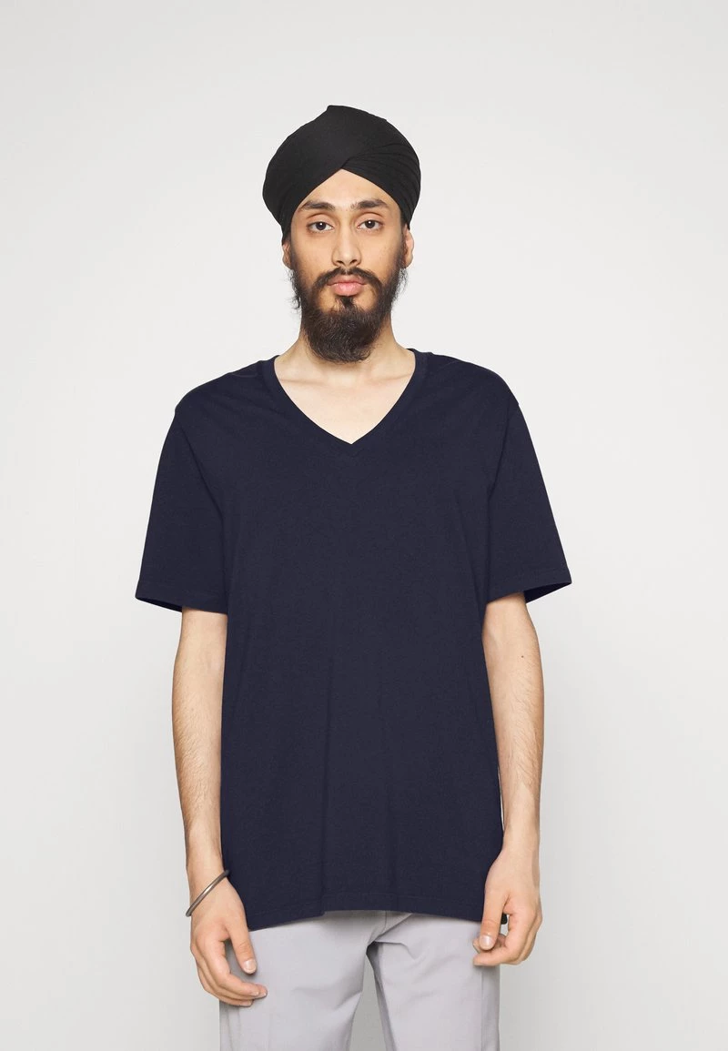 CLOSED Homme VNECK T Shirt Basique Dark Night 3 CLOSED Homme VNECK T Shirt Basique Dark Night