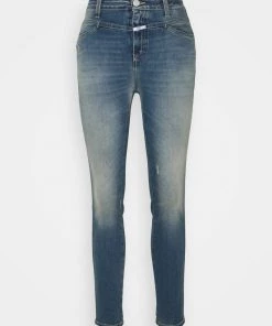 CLOSED SKINNY PUSHER Jeans Skinny Mid Blue Femme