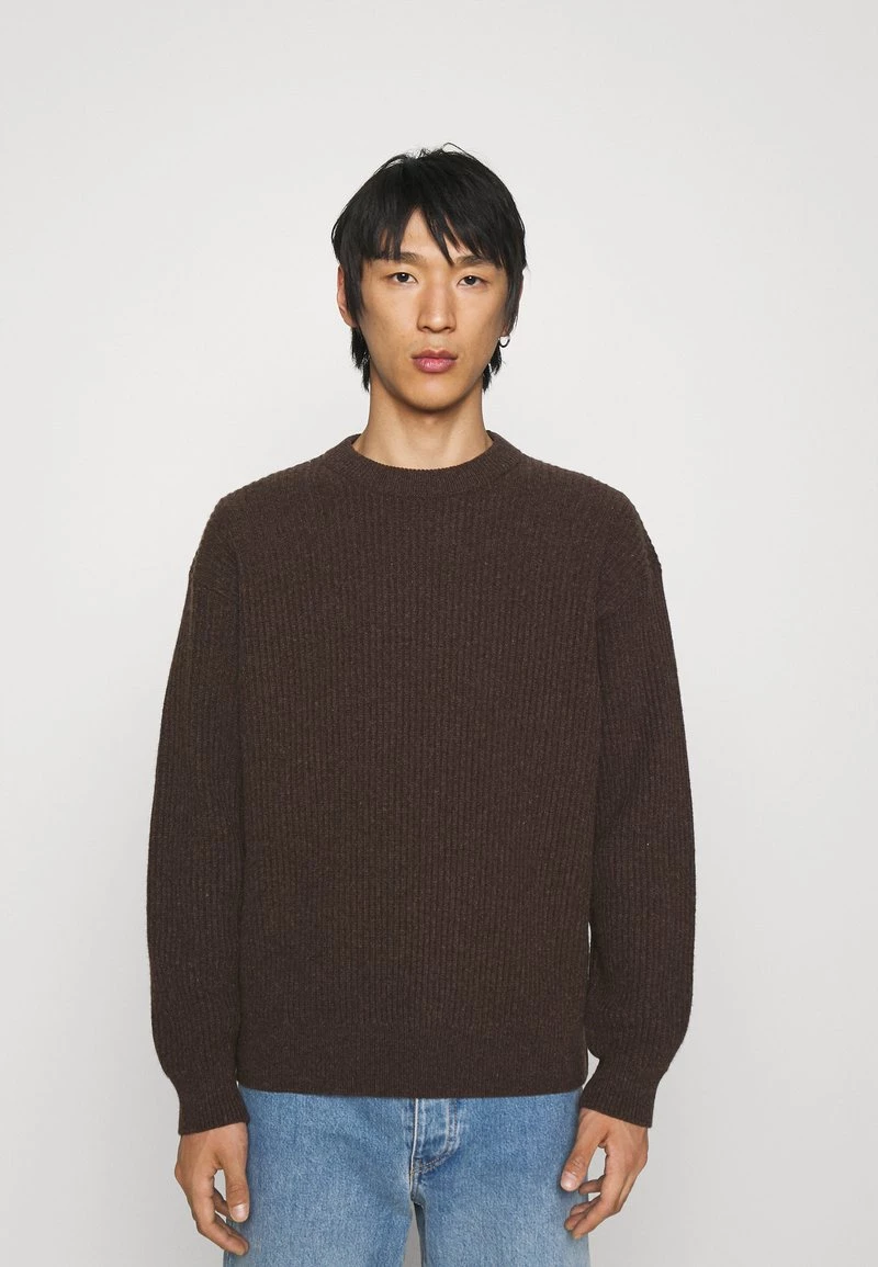 CLOSED JUMPER Pullover Dark Lava Homme 3 CLOSED JUMPER Pullover Dark Lava Homme