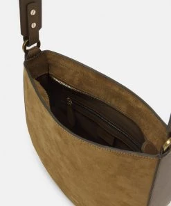 CLOSED HALF ROUND BAG Sac Bandoulière Green Umber Femme 8 CLOSED HALF ROUND BAG Sac Bandoulière Green Umber Femme -Promos CLOSED Magasin 20750289a5464bc598ffc83f96417e60