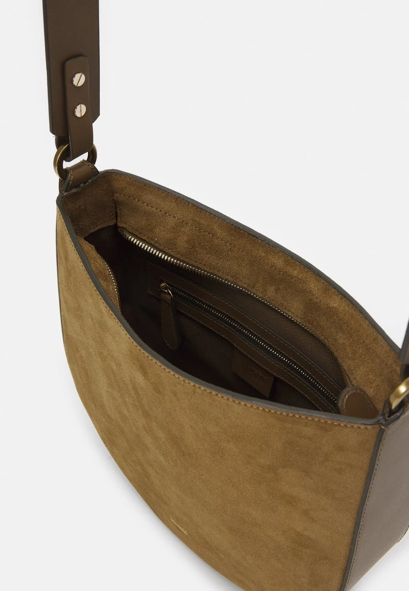 CLOSED HALF ROUND BAG Sac Bandoulière Green Umber Femme 5 CLOSED HALF ROUND BAG Sac Bandoulière Green Umber Femme – Image 3