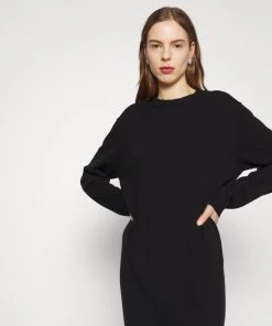 CLOSED Femme DRESS LONG SLEEVE Robe Pull Black 16 CLOSED Femme DRESS LONG SLEEVE Robe Pull Black -Promos CLOSED Magasin 20d16c7ca66c49bf9f4553bfc3bd0848