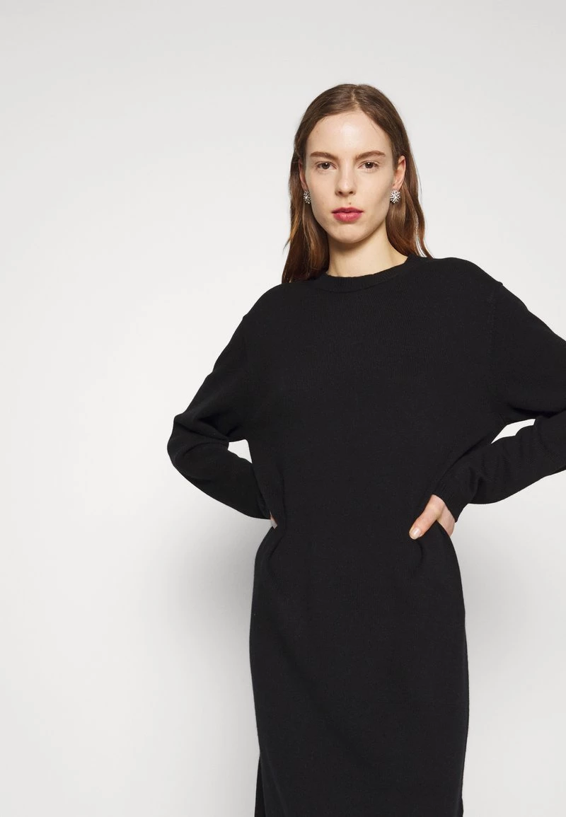 CLOSED Femme DRESS LONG SLEEVE Robe Pull Black 8 CLOSED Femme DRESS LONG SLEEVE Robe Pull Black â Image 6