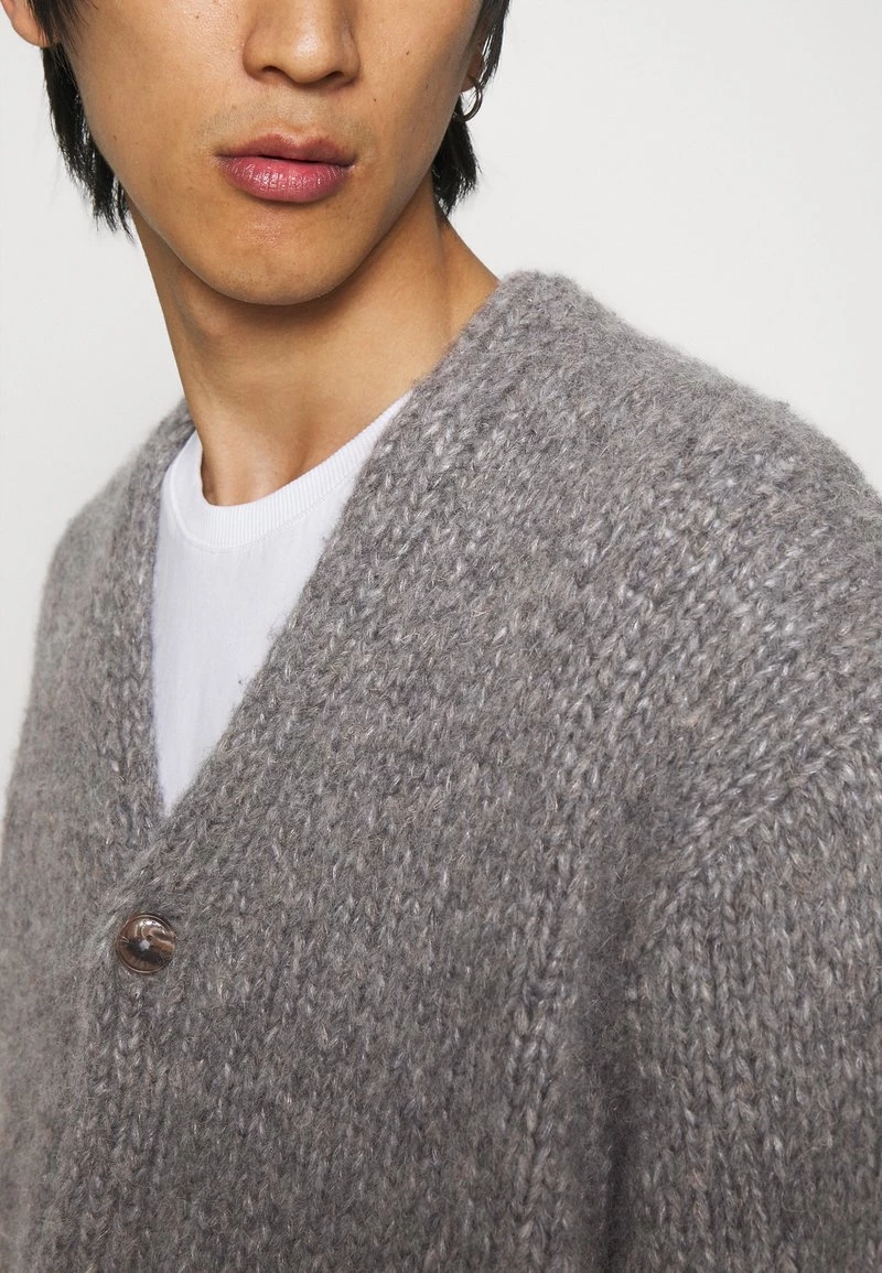 CLOSED CARDIGAN Gilet Light Grey Melange Homme 8 CLOSED CARDIGAN Gilet Light Grey Melange Homme – Image 6
