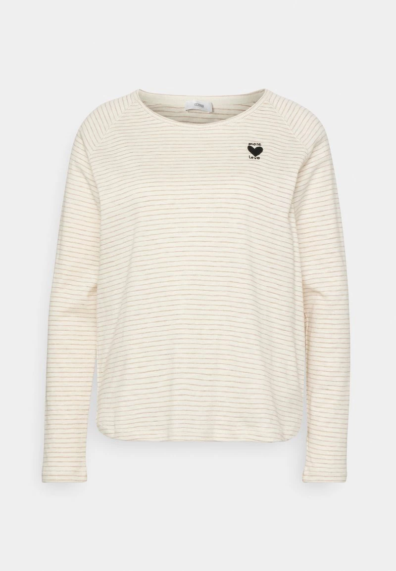 CLOSED Femme RAGLAN LONGSLEEVE T Shirt à Manches Longues Yellow Ecru 3 CLOSED Femme RAGLAN LONGSLEEVE T Shirt à Manches Longues Yellow Ecru