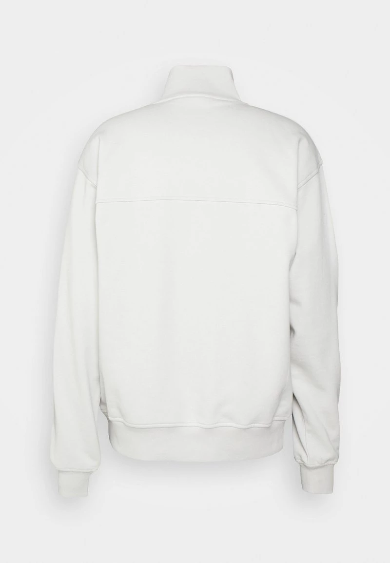 CLOSED RELAXED HALF ZIP Sweatshirt Platinum White Homme 4 CLOSED RELAXED HALF ZIP Sweatshirt Platinum White Homme – Image 2