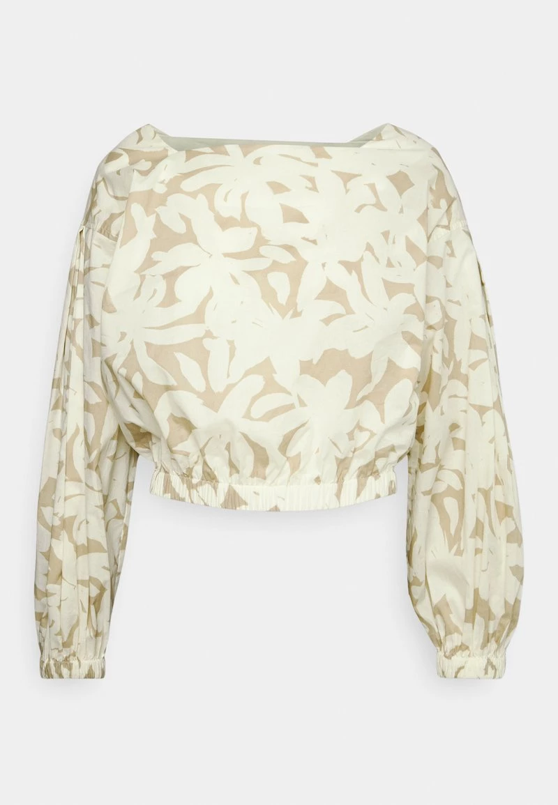 CLOSED ELASTIC CROPPED Blouse Grain Beige Femme 3 CLOSED ELASTIC CROPPED Blouse Grain Beige Femme