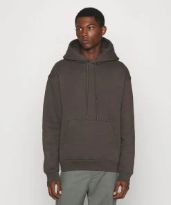 CLOSED POODLE HOODIE Sweat à Capuche Dark Lava Homme