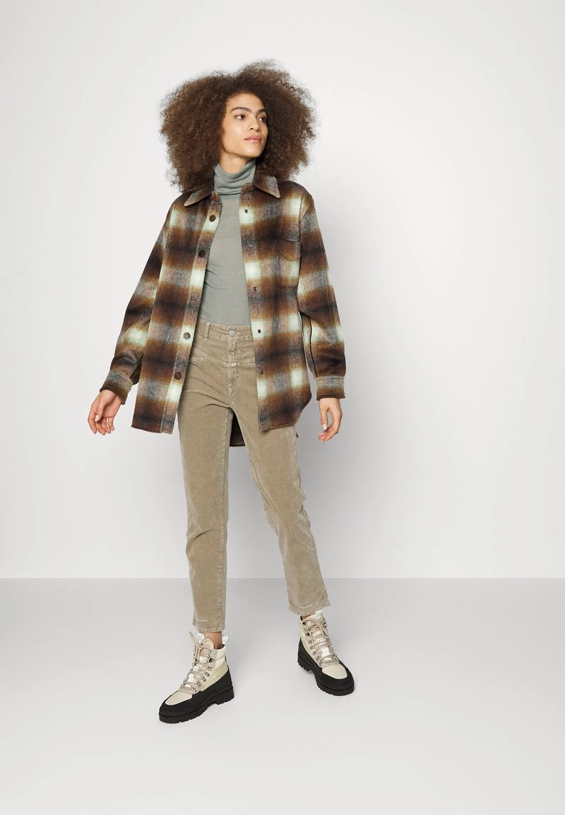 CLOSED Femme PEDAL PUSHER Pantalon Classique Muddy Beige 4 CLOSED Femme PEDAL PUSHER Pantalon Classique Muddy Beige – Image 2