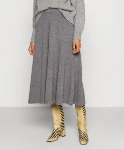 CLOSED PAOLA Jupe Trapèze Dark Grey Melange Femme