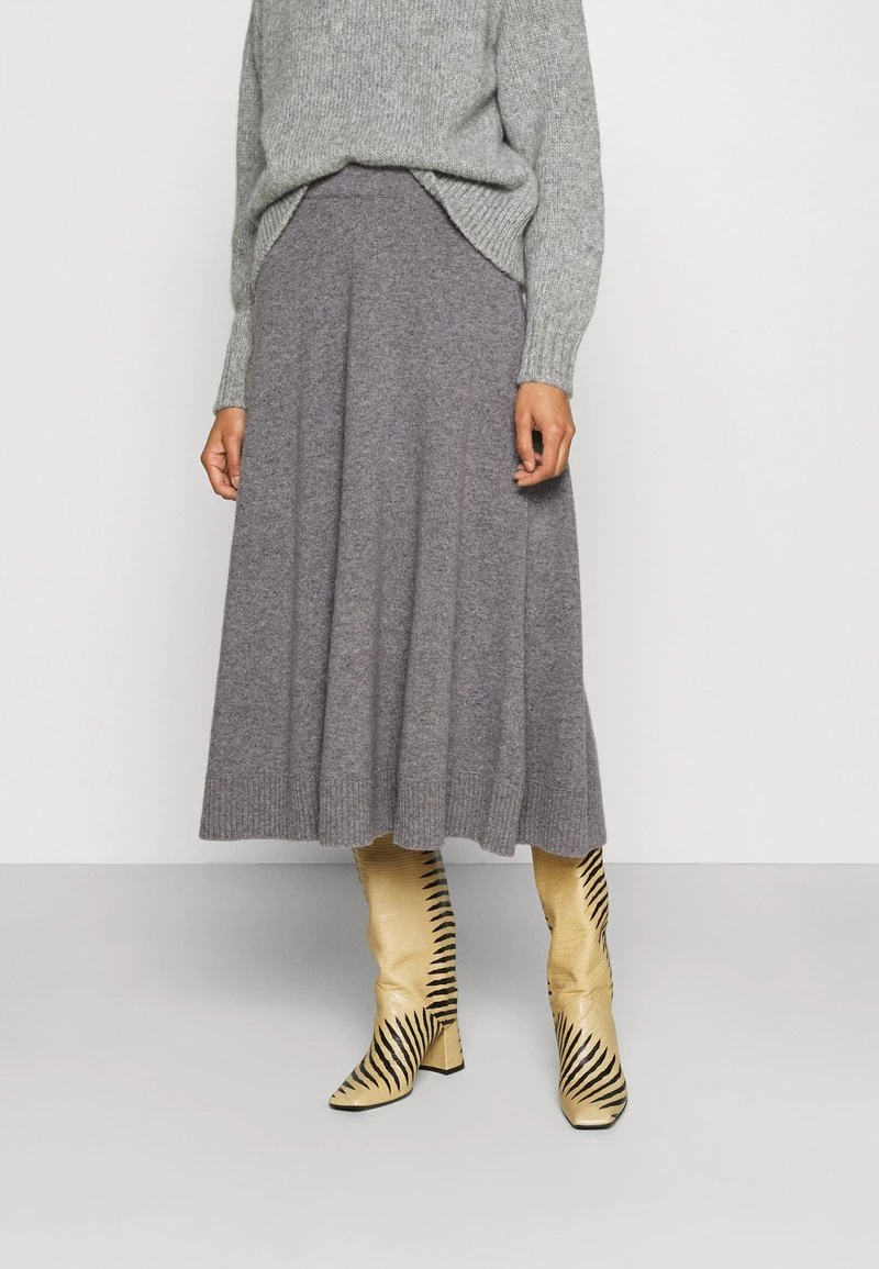 CLOSED PAOLA Jupe Trapèze Dark Grey Melange Femme 3 CLOSED PAOLA Jupe Trapèze Dark Grey Melange Femme