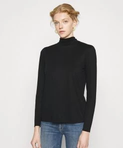 CLOSED Femme WOMENS T Shirt à Manches Longues Black