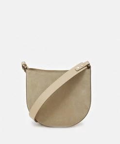 CLOSED HALF ROUND BAG Sac Bandoulière Dried Teak Femme