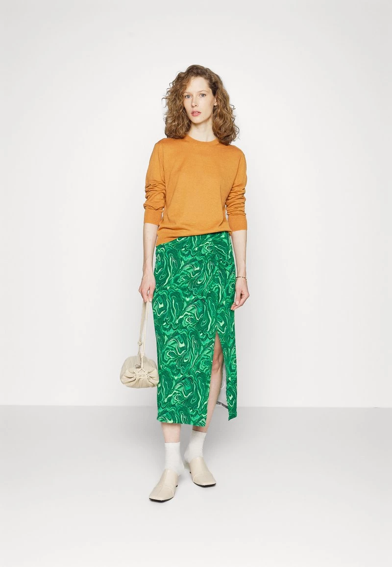 CLOSED Femme CREW LONG SLEEVE Pullover Gold Earth 4 CLOSED Femme CREW LONG SLEEVE Pullover Gold Earth – Image 2