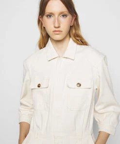 CLOSED Combinaison Ecru Femme 15 CLOSED Combinaison Ecru Femme -Promos CLOSED Magasin 2a2940abe17a470a904096db310d6c1d