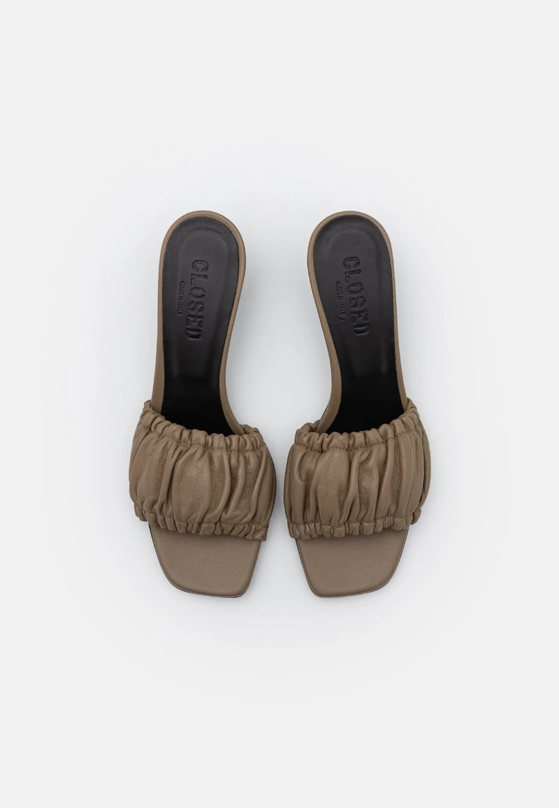 CLOSED MULE Mules à Talons Burlywood Femme 7 CLOSED MULE Mules à Talons Burlywood Femme – Image 5