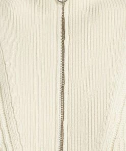 CLOSED ZIP TROYER Pullover Yellow Ecru Femme 7 CLOSED ZIP TROYER Pullover Yellow Ecru Femme -Promos CLOSED Magasin 2b4e1e3d49144436a5112cc514df14c9