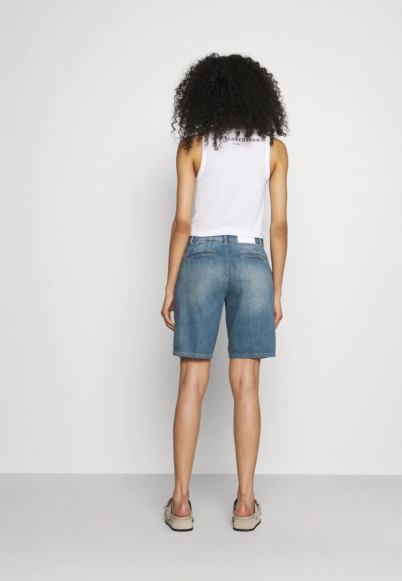 CLOSED HOLDEN Short En Jean Mid Blue Femme 5 CLOSED HOLDEN Short En Jean Mid Blue Femme – Image 3