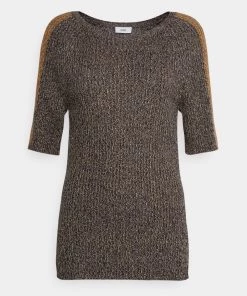 CLOSED CREW NECK SLEEVE Pullover Black Femme