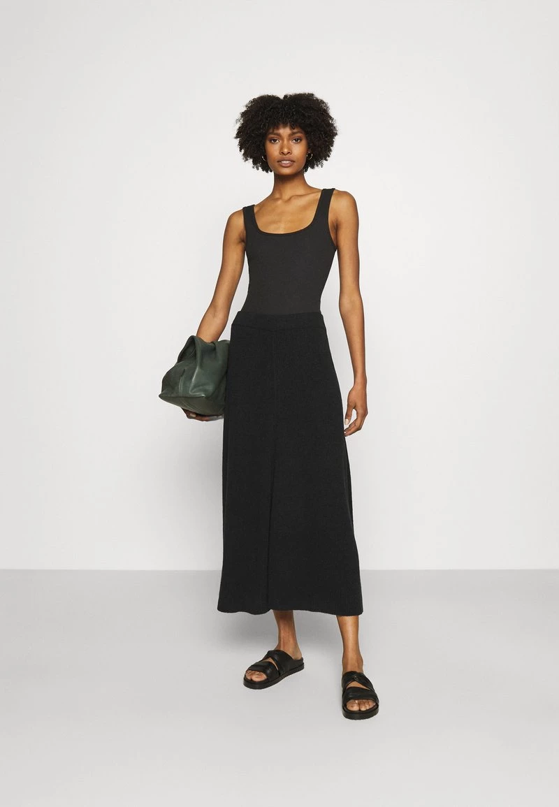 CLOSED Femme AGDA Jupe Longue Black 4 CLOSED Femme AGDA Jupe Longue Black – Image 2