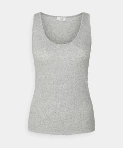 CLOSED Débardeur Light Grey Melange Femme