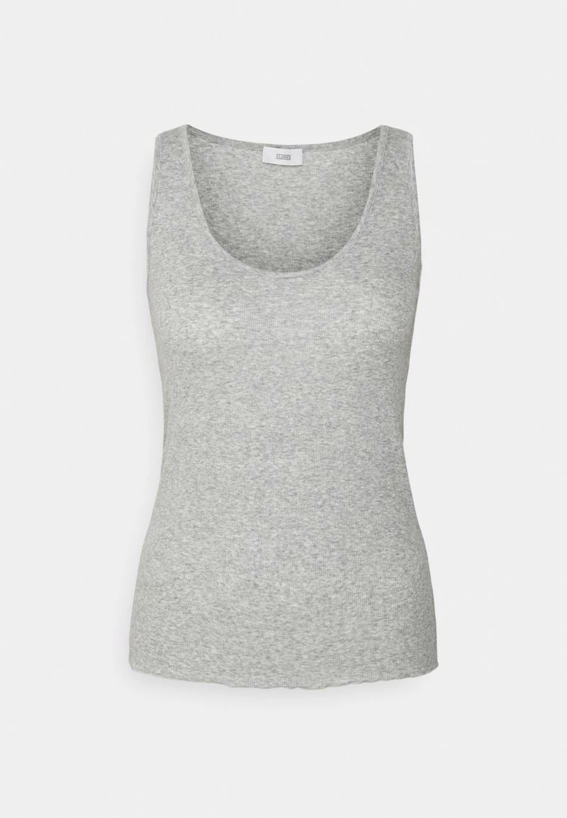 CLOSED Débardeur Light Grey Melange Femme 3 CLOSED Débardeur Light Grey Melange Femme