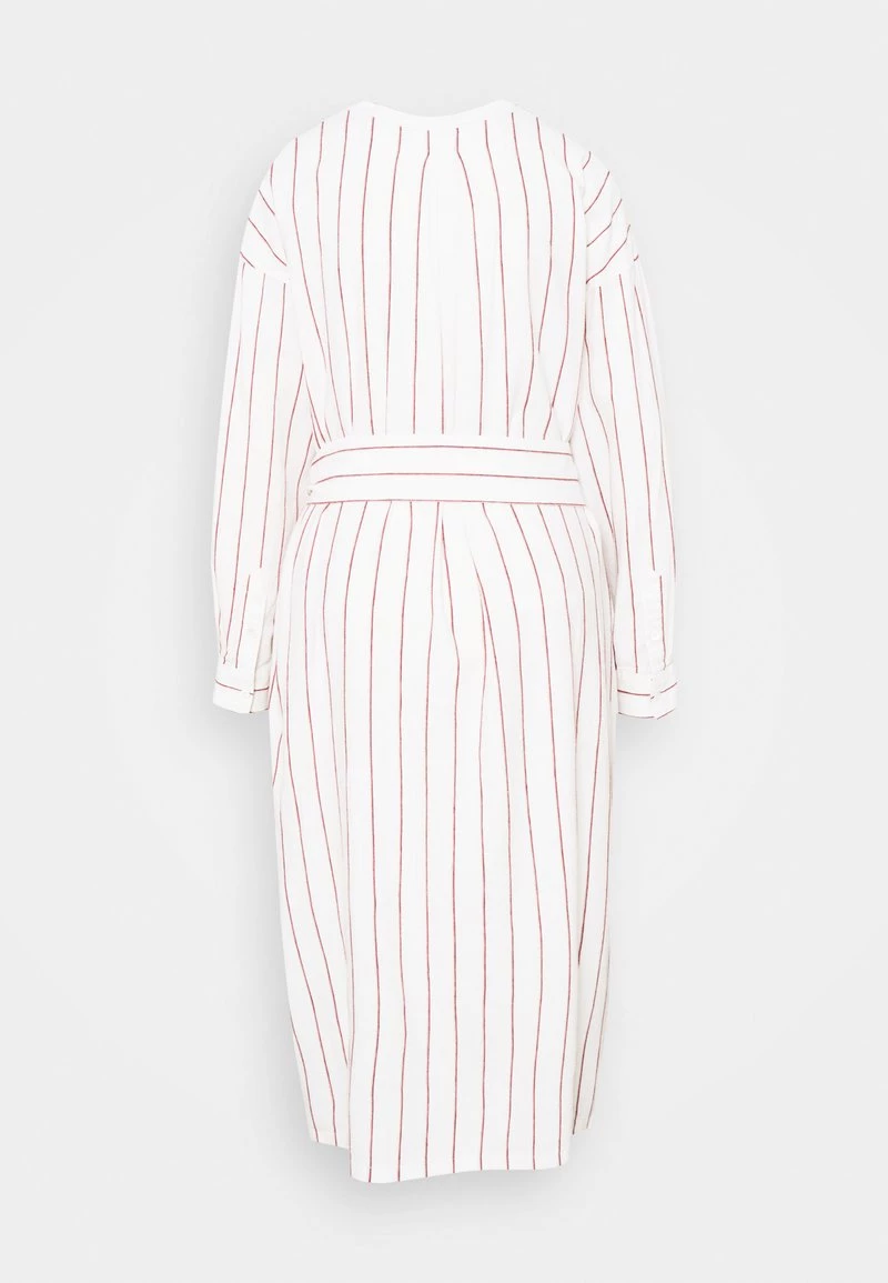 CLOSED LACEY Robe De Jour Off White/red Femme 4 CLOSED LACEY Robe De Jour Off White/red Femme – Image 2