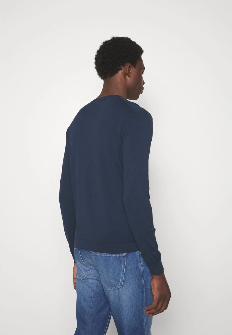 CLOSED CREWNECK JUMPER Pullover Black Navy Homme 5 CLOSED CREWNECK JUMPER Pullover Black Navy Homme – Image 3