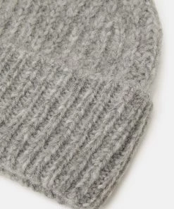 CLOSED HAT Bonnet Grey Heather Melange Femme -Promos CLOSED Magasin 34120d3654c74fd0a9e62b18076d0bc4