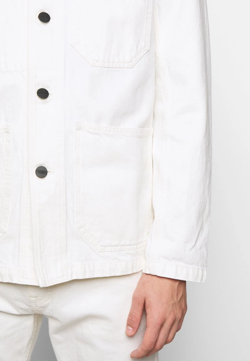 CLOSED WORKER JACKET Veste En Jean Ivory Homme 9 CLOSED WORKER JACKET Veste En Jean Ivory Homme – Image 7