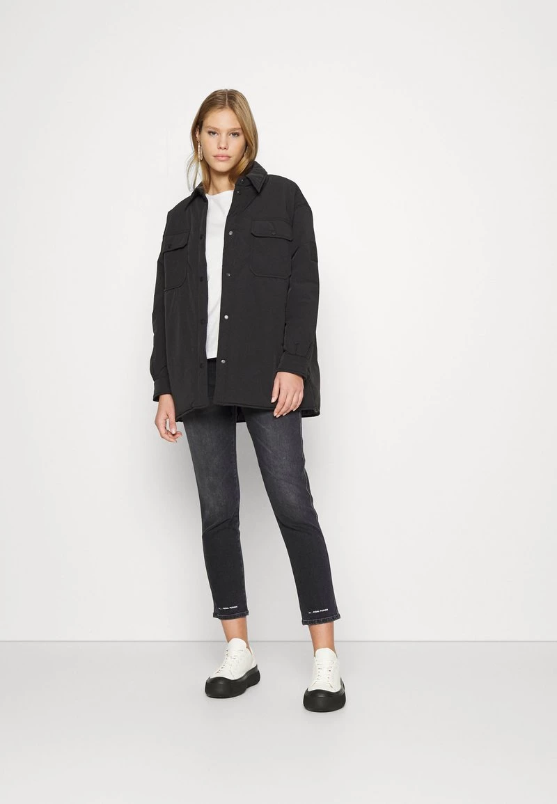 CLOSED Femme PEDAL PUSHER Jean Droit Dark Grey 4 CLOSED Femme PEDAL PUSHER Jean Droit Dark Grey – Image 2